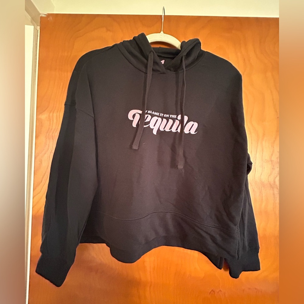 Black hoodie